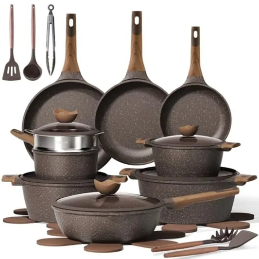 Nonstick Pots and Pans Set for Induction Cookware PFOA Free