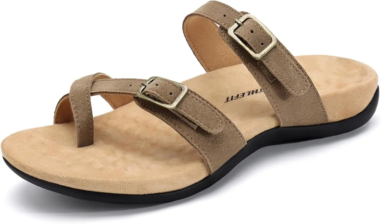Orthopedic Womens Adjustable Arch Support Sandals