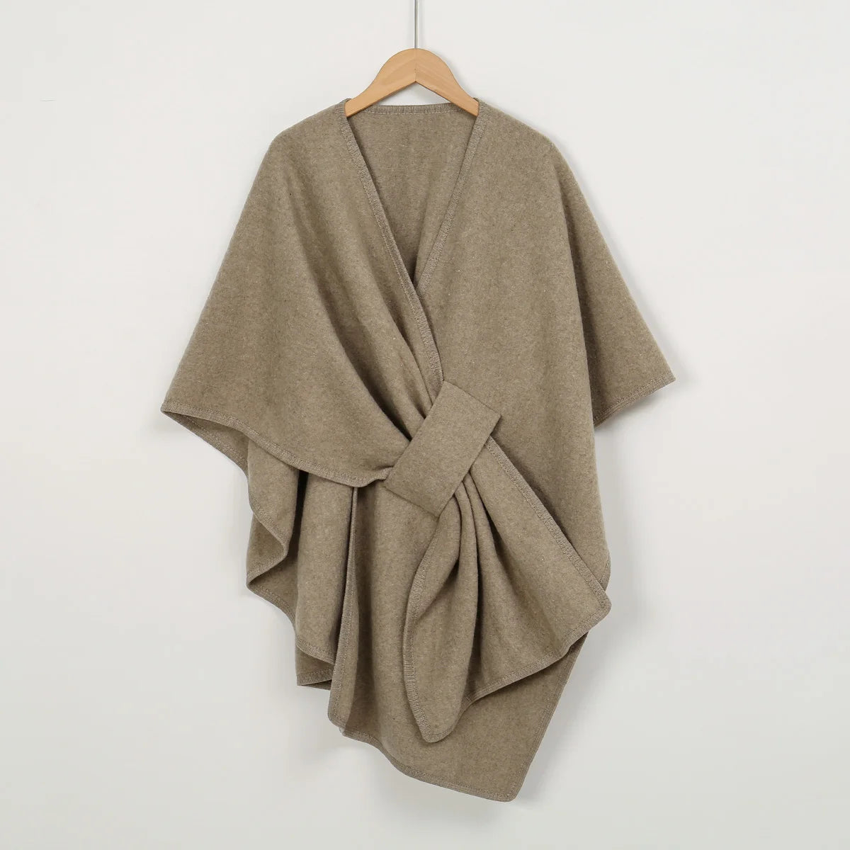 LAVEN Womens Warm Shawl Wrap Half Sleeve Poncho Cardigan