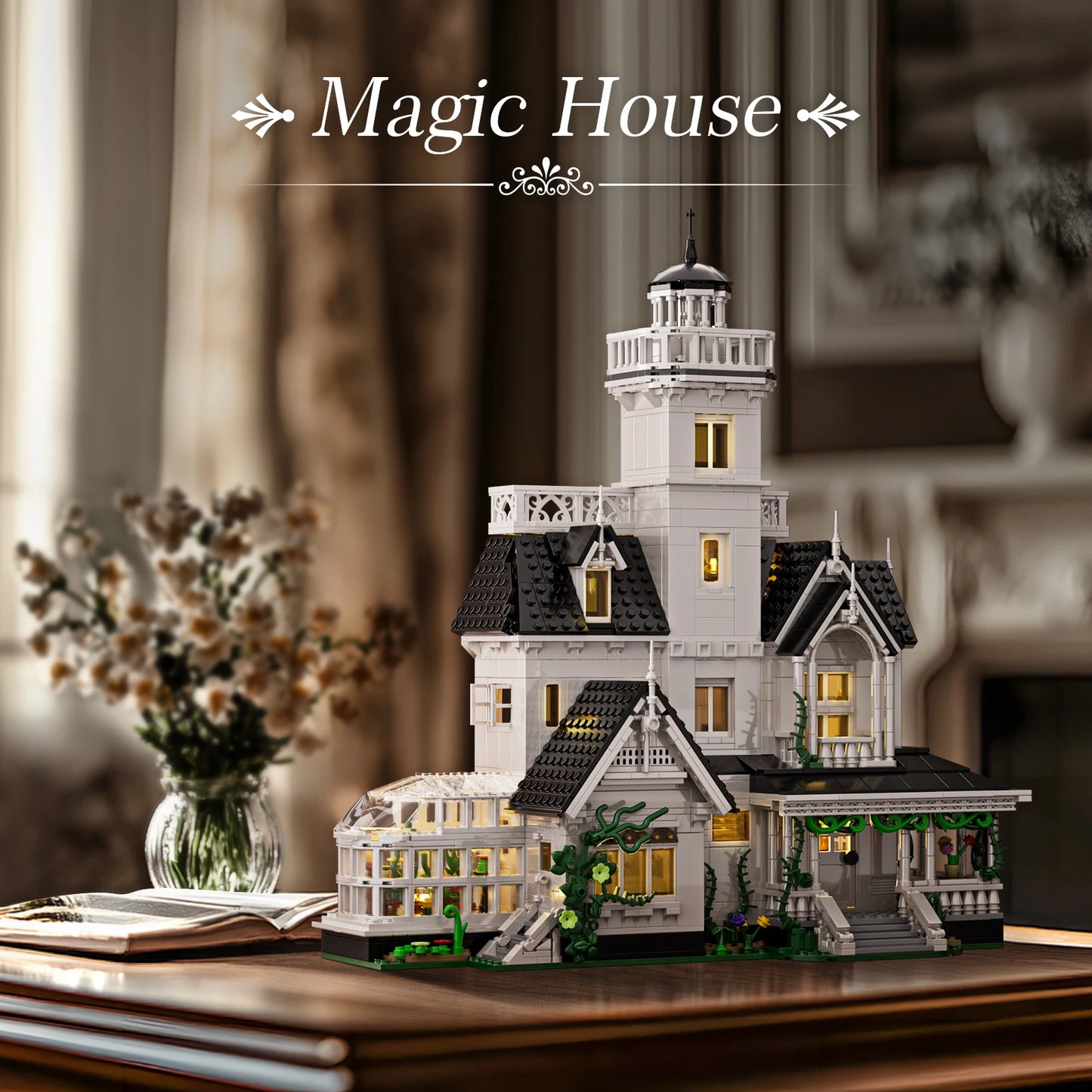 Magic House Building Set Owens House With LED Light