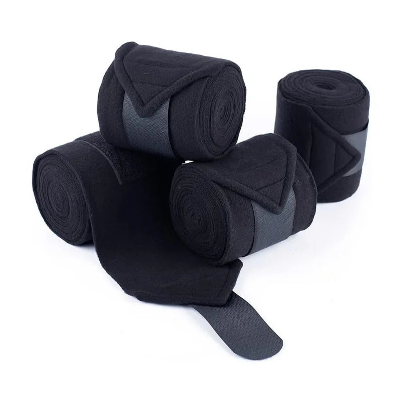 Polar Fleece Horse Leggings AntiBulging Tendon Protection For Equestrian Racing