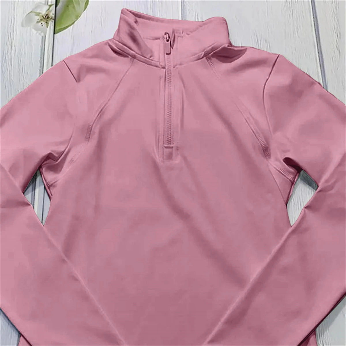 MXLLINA Zipper Equestrian T-Shirts Girls Longsleeve Sport Horse Riding Clothes Breathable Tops Girl Trainning Competition Blouse