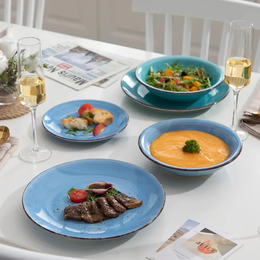 MALACASAC Bonita Dinnerware Set Ceramic Tableware Collection