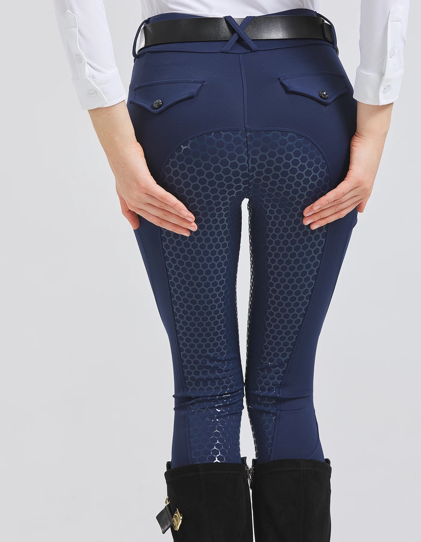 UURUUCN Four Seasons Breeches Riding Pants Silicone Anti Slip Wear Resistant