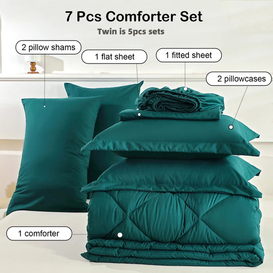 EasYum Multi Piece Bedding Set With Comforter