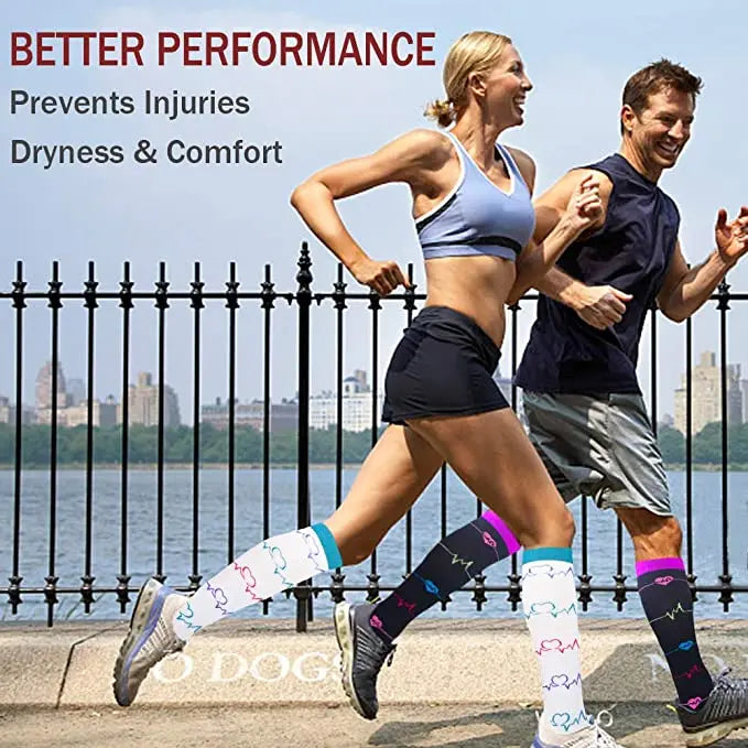 NONECN Compression Socks 20 to 30 mmHg for Running