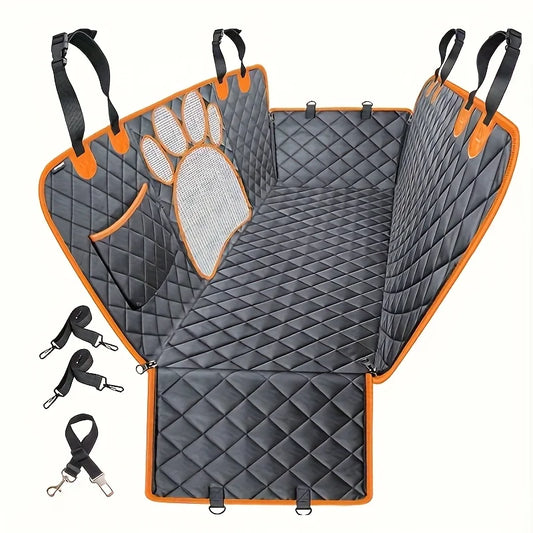 NONECN Dog Seat Cover Hammock For Cars Heavy Duty Protect