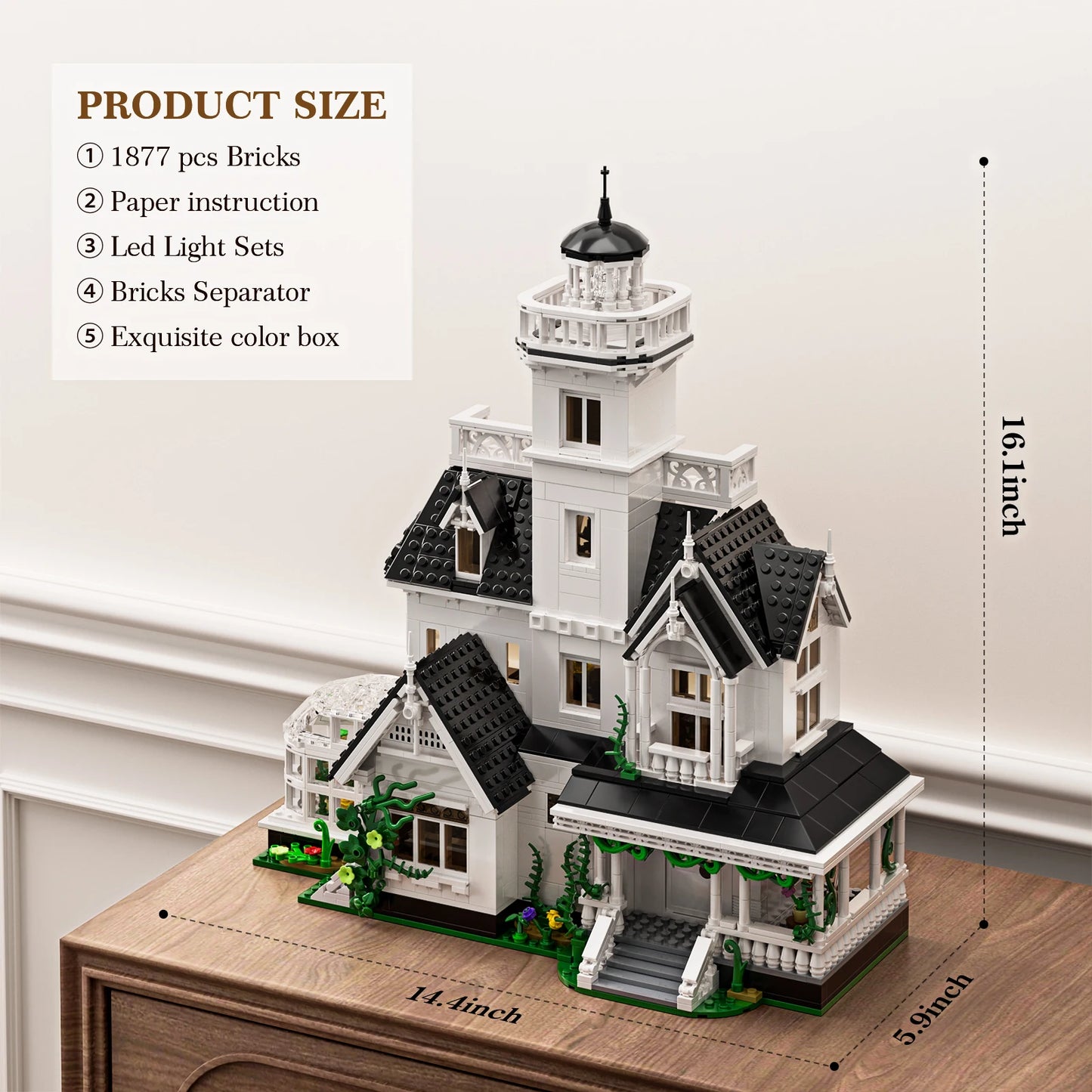 Magic House Building Set Owens House With LED Light