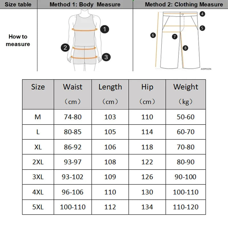 Men's Loose Tactical Overalls Pocket Jogging Pants Elastic Waist Cotton
